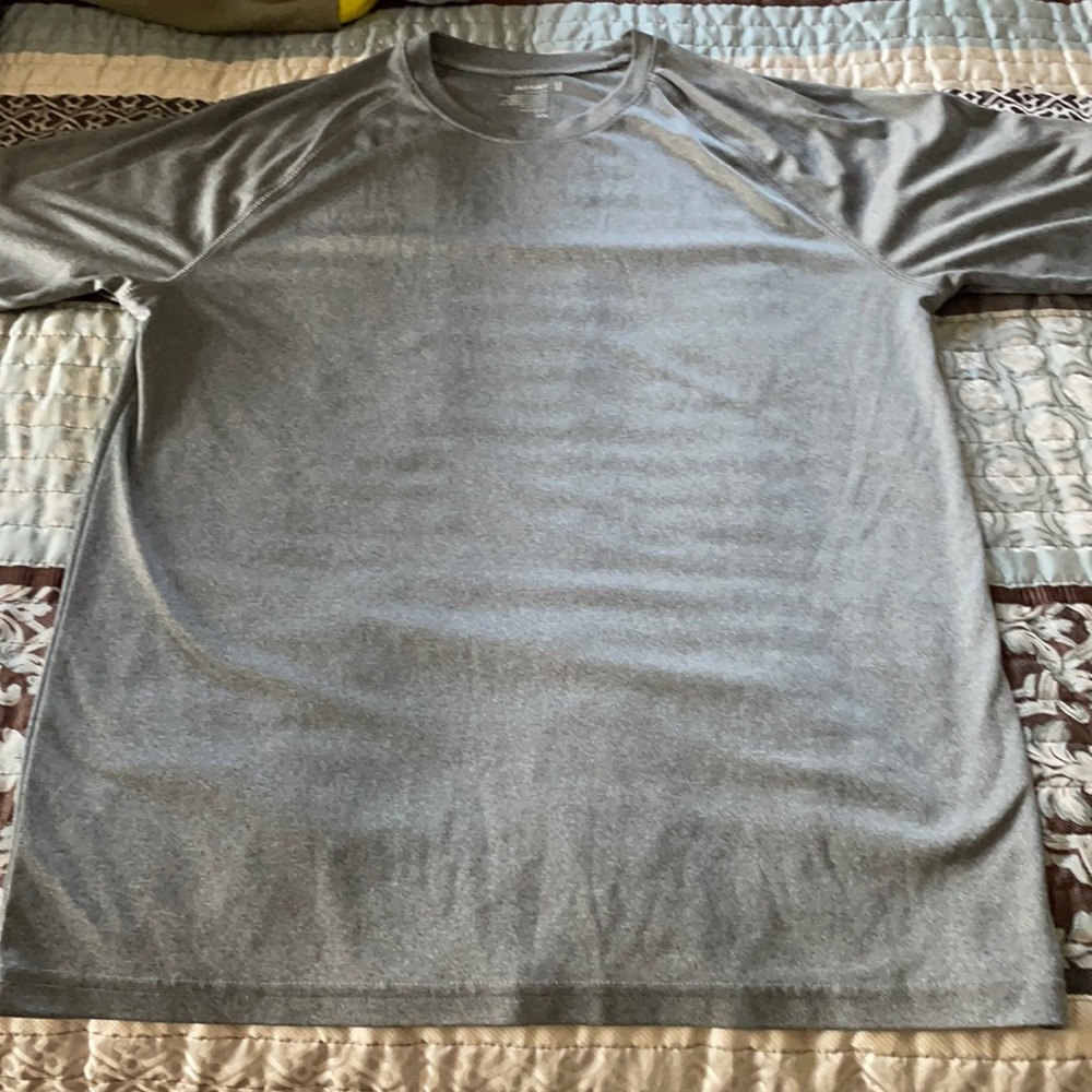 Thermal gray t by Old Navy.